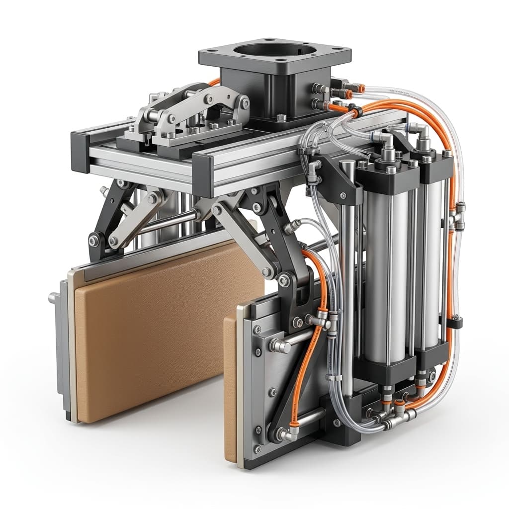 Bag gripper component for packaging and palletizing EOAT
