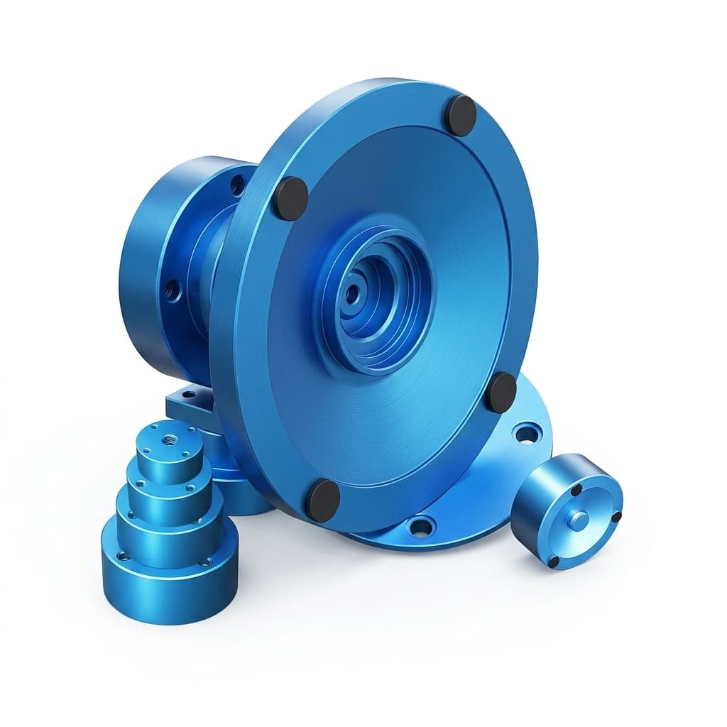 Machined vacuum suction component for end-of-arm tooling