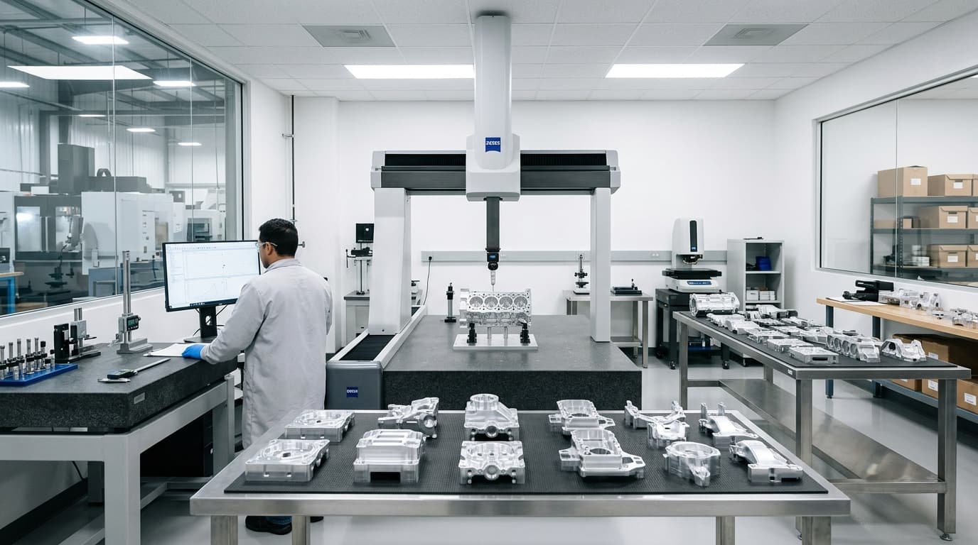 Quality inspection and measurement review area