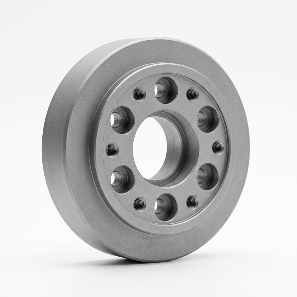 Heavy-duty machined EOAT adapter component for robot interface planning