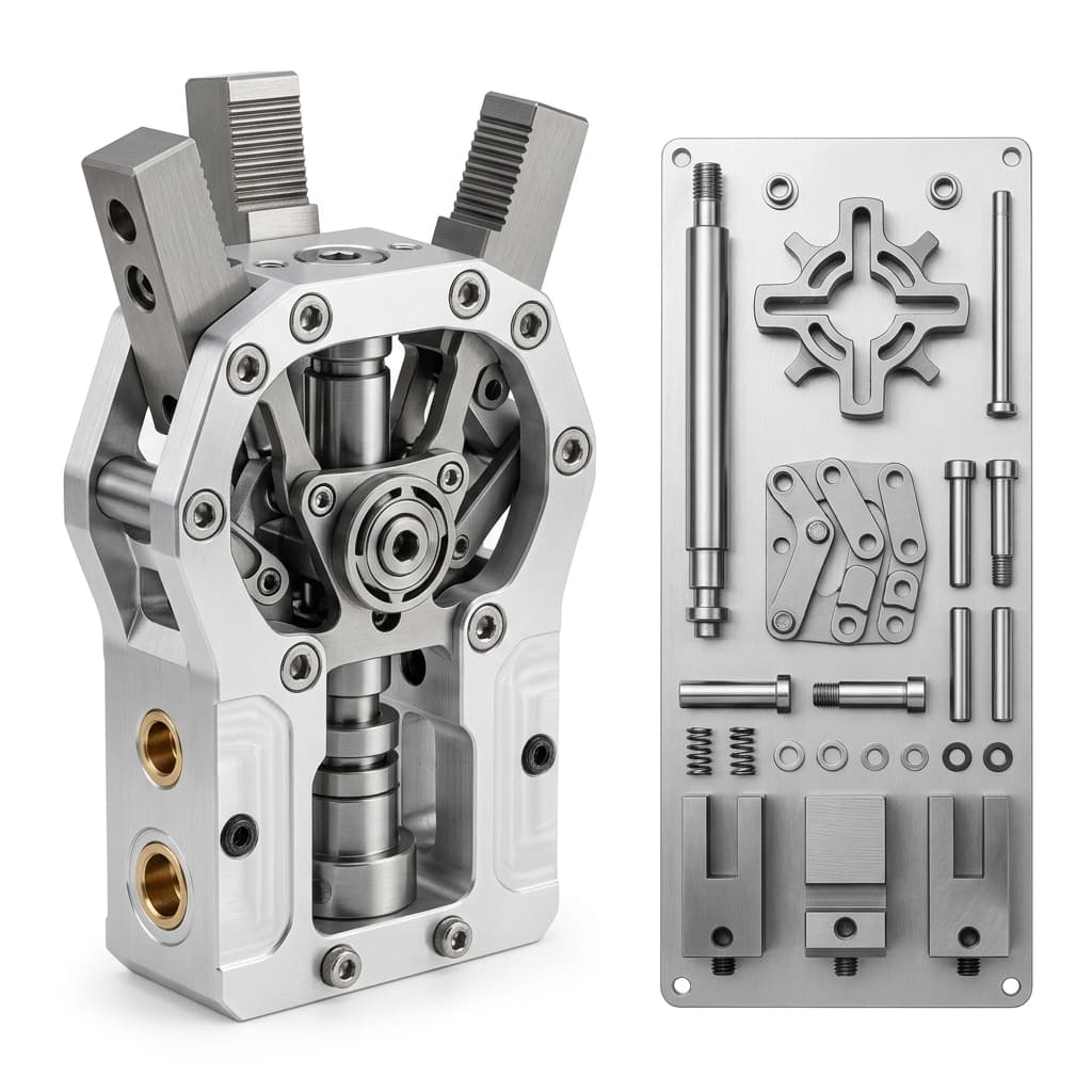 O-ring gripper component for clean handling and controlled contact